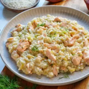 Lachs Risotto – italienisches Rezept – italienisches Rezept