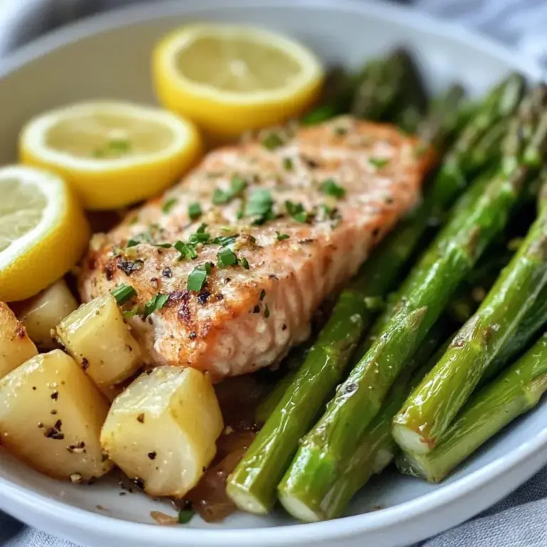 Lachs mit grünem Spargel aus dem Ofen: Ein Unglaublich Ultimatives Rezept – Echte Hausmannskost