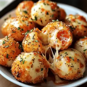 Leckere Pizza Bällchen