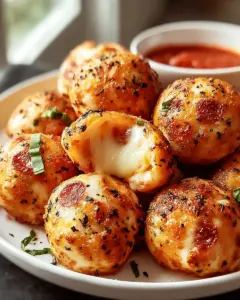 Leckere Pizza Bällchen Rezepte
