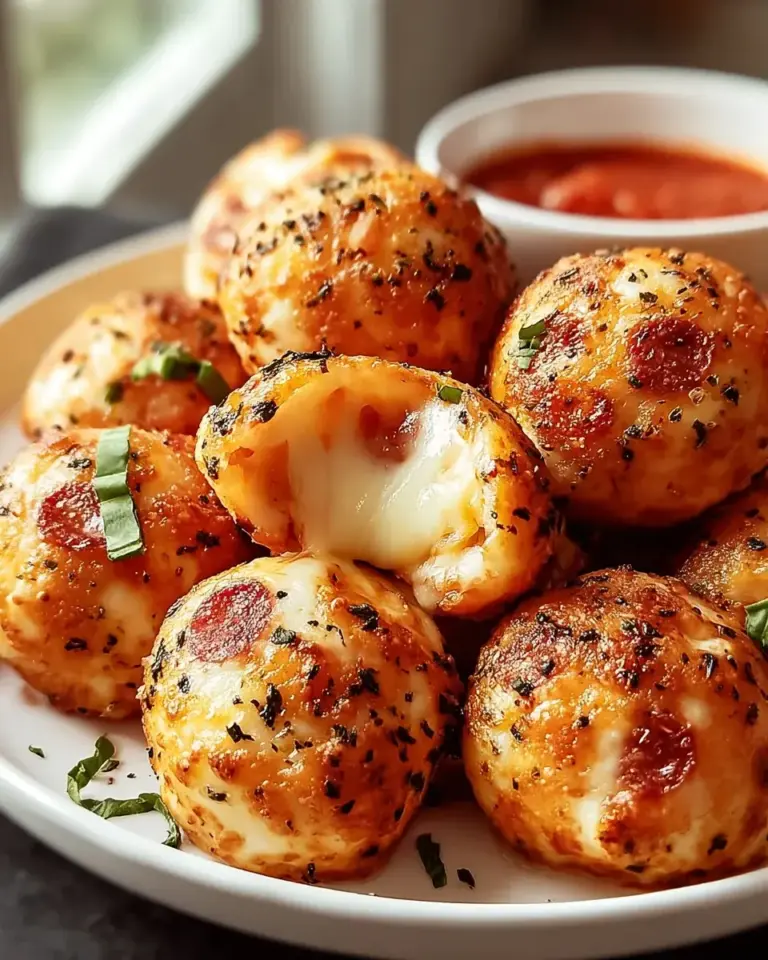 Leckere Pizza Bällchen Rezepte
