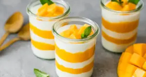 Mango-Dessert – schnelles Rezept mit Joghurt | Die besten Backrezepte mit Gelinggarantie