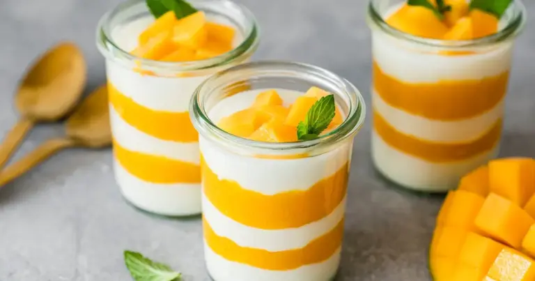 Mango-Dessert – schnelles Rezept mit Joghurt | Die besten Backrezepte mit Gelinggarantie
