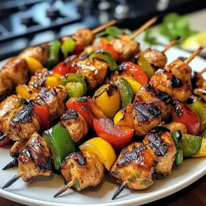 Mexikanische Barbecue-Hähnchen-Spieße: Irresistible und saftige Delights
