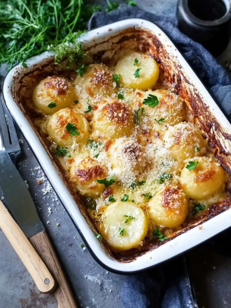 Knusprige Parmesankartoffeln aus dem Ofen – Einfach lecker!