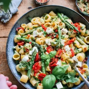 Pasta Spargel Salat mediterran – Ein frischer, leckerer Frühlingsgenuss – Muma’s Kitchen