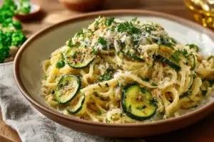 Pasta mit Zucchini – einfaches & cremiges Rezept