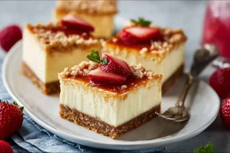 Philadelphia Käsekuchen Riegel einfach gemacht