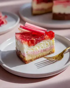 Rhabarber-Cheesecake mit Hanna