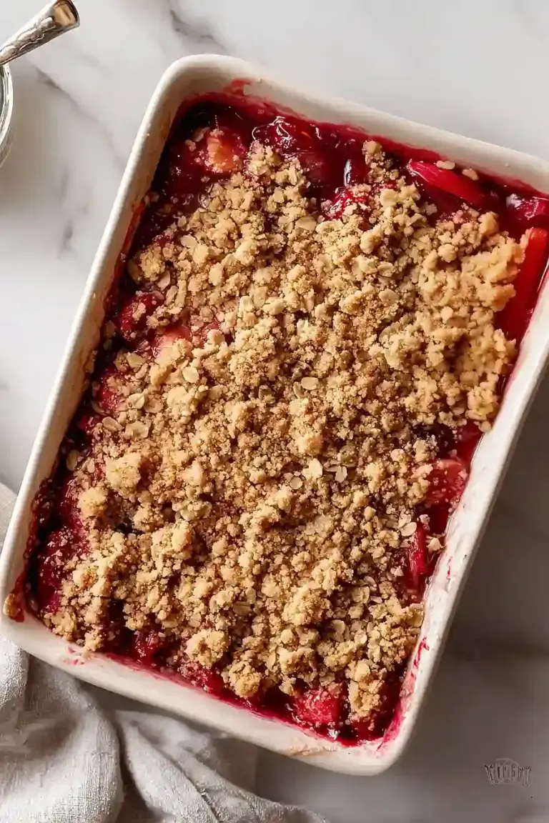 Classic Rhubarb Crumble Bars – moanaskitchen