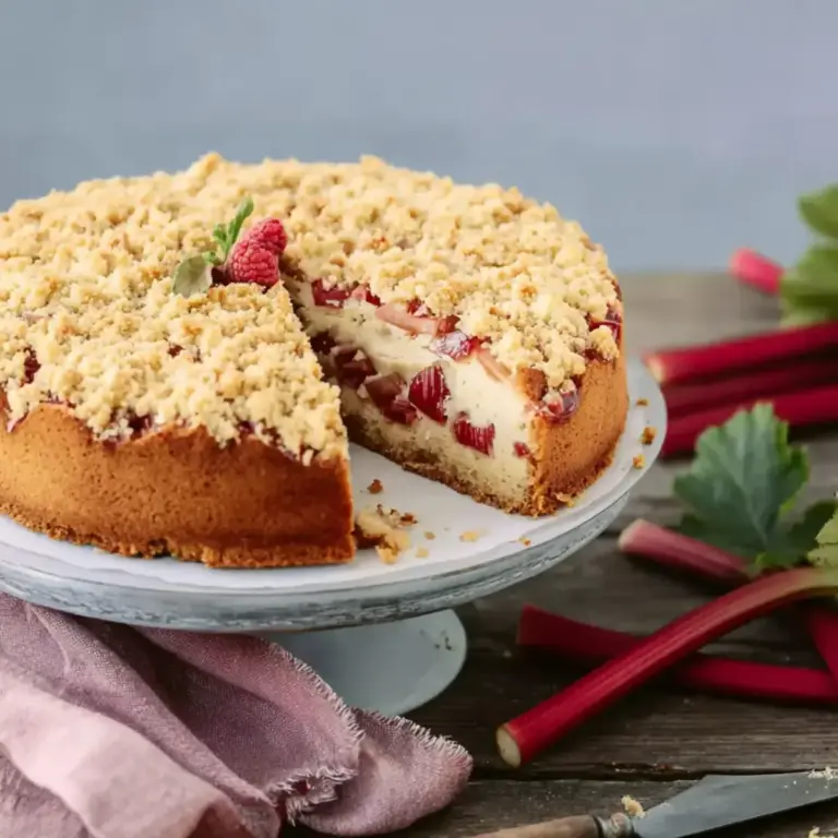 Rhabarberkuchen aus der Springform – 5 einfache Tipps – Noras Kreationen