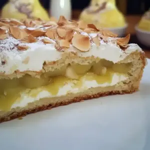 Rhabarberkuchen mit Baiser