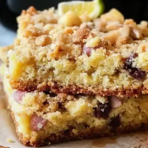 Rhabarberkuchen mit Streusel vom Blech