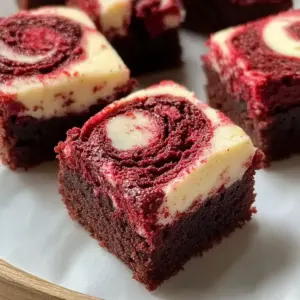 Rote Samt-Brownie-Häppchen – das perfekte Snack-Erlebnis