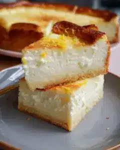 Saftiger Kaesekuchen vom Blech
