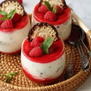 Schokokuss-Dessert im Glas mit Himbeeren: Schnelles 15-Minuten-Rezept (2024)