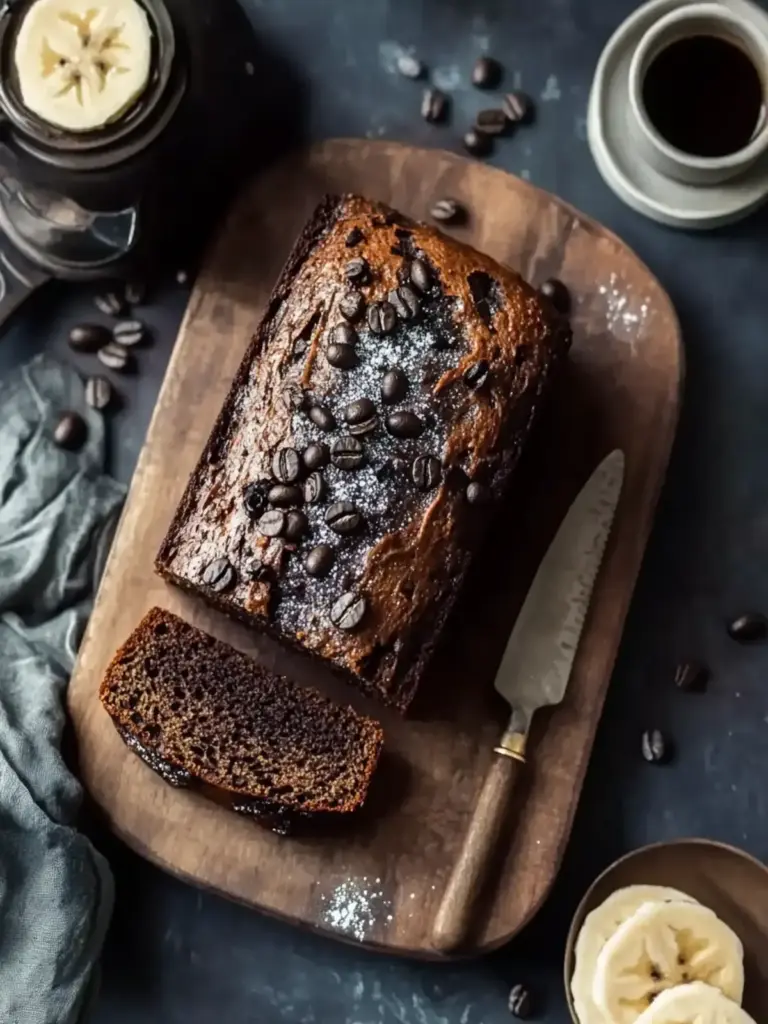 Schokoladen-Espresso-Bananenbrot: Das perfekte Kaffeegenuss