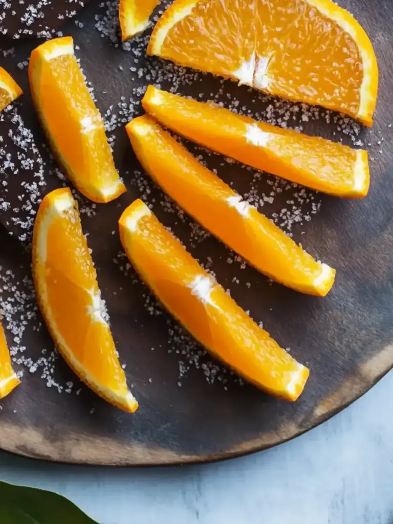 Erleben Sie köstliche Schokoladenüberzogene Orangeenschalen – perfekt!