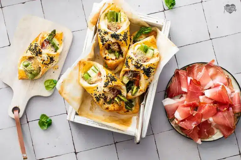 Sfogliatine con asparagi e Speck Alto Adige IGP – PassioneCooking