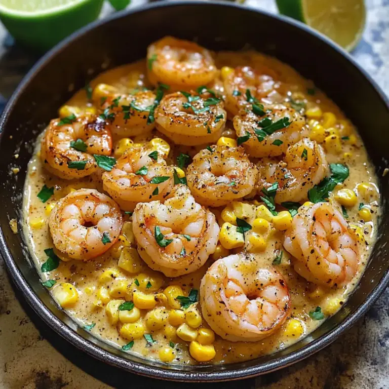 Shrimp und Rahmmais: Ein schnelles, köstliches Sommergericht