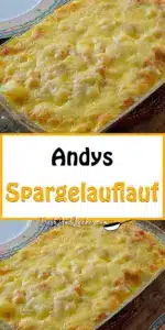 Spargel-Kartoffel-Auflauf mit Schinken