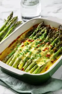 Cremiger Spargel-Hollandaise-Auflauf