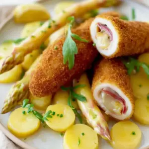 Spargel Cordon Bleu