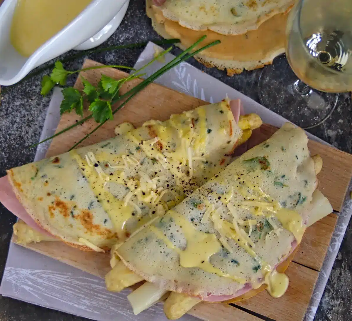 Spargel Enchiladas