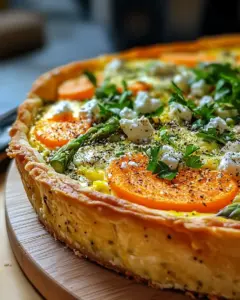 Spargel-Möhren-Quiche