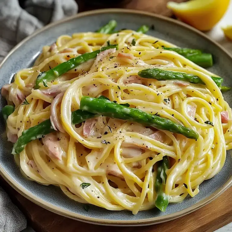 Cremige Spargel Pasta: Das beste Frühlingsgericht für Genießer