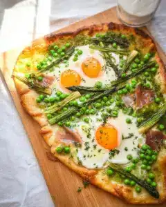 Spargel Pizza Rezept – großartiger Frühlings-Geschmack