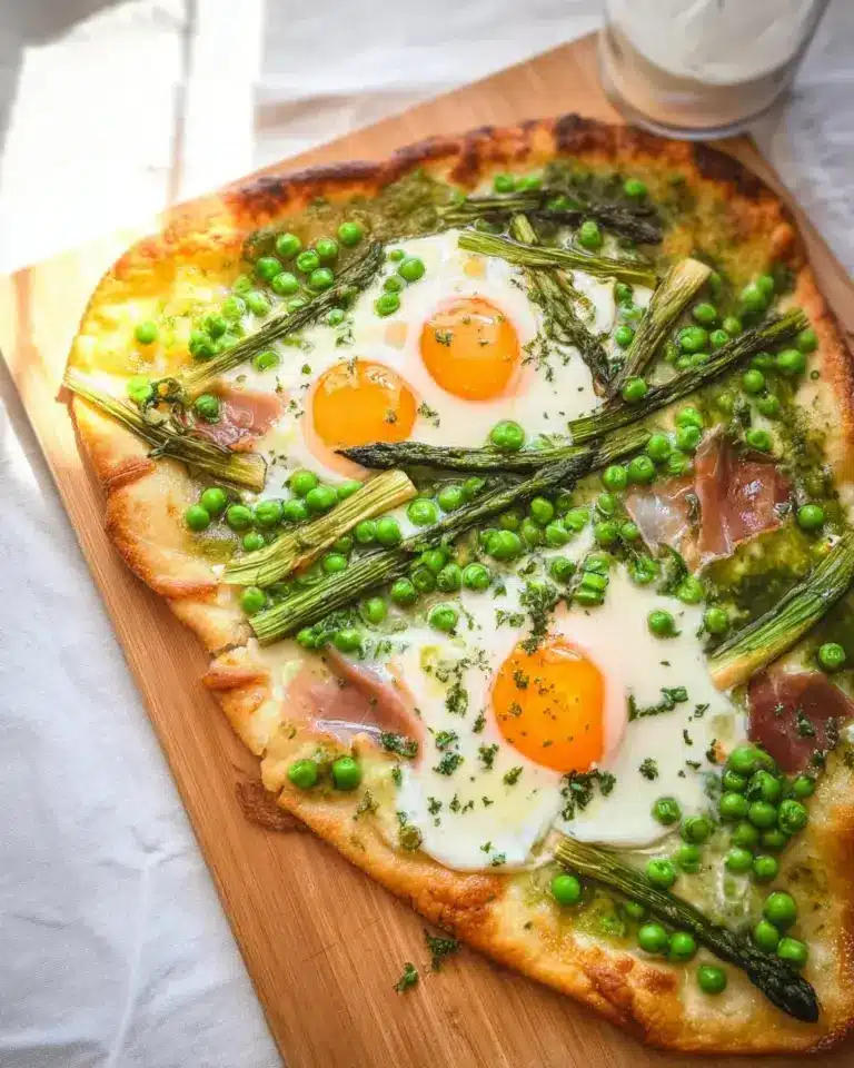 Spargel Pizza Rezept – großartiger Frühlings-Geschmack