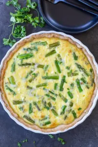 The Best Asparagus Quiche Recipe