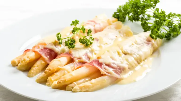 Spargel überbacken