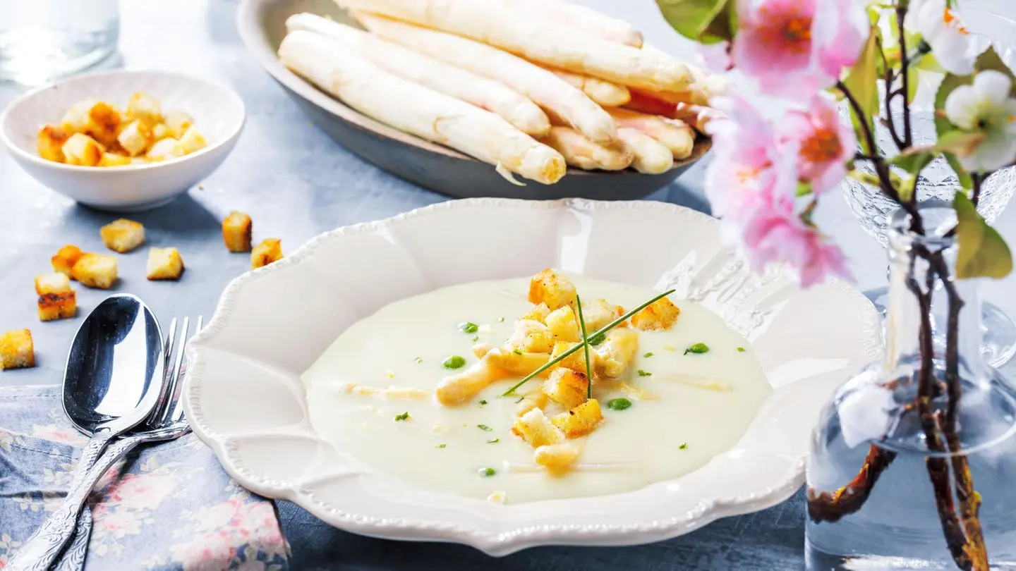 Spargelcremesuppe Rezept