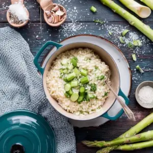 Spargelrisotto mit grünem Spargel – Bestes Rezept – Muma’s Kitchen