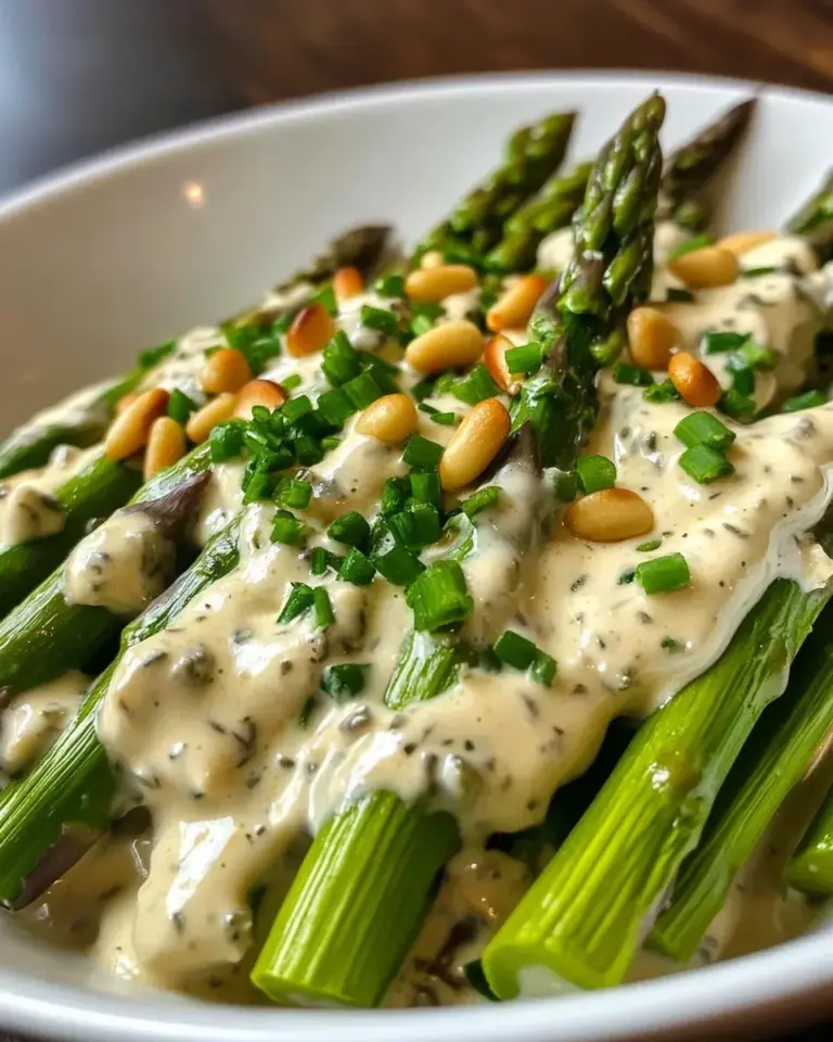 Spargelsalat mit Sahne Rezept für frische Frühlingsküche