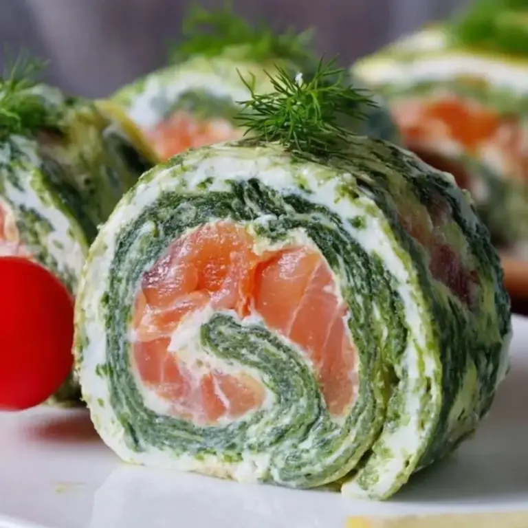 Spinat Lachs Rolle – Einfaches & gesundes Low-Carb Rezept – Nici’s Kochblog