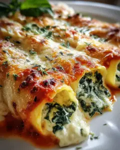 Spinat-Ricotta-Cannelloni