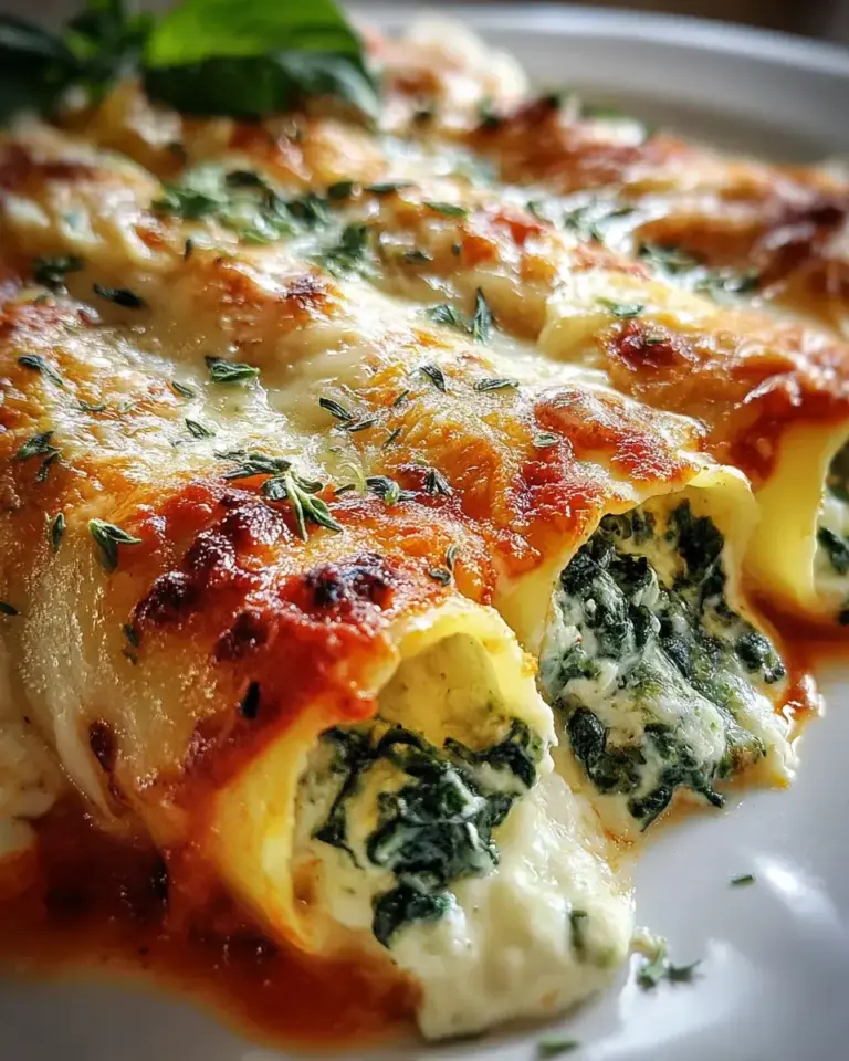 Spinat-Ricotta-Cannelloni