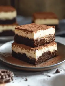 Tiramisu Brownies