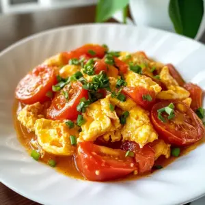 Einfache Tomaten-Ei-Pfanne (番茄炒蛋)