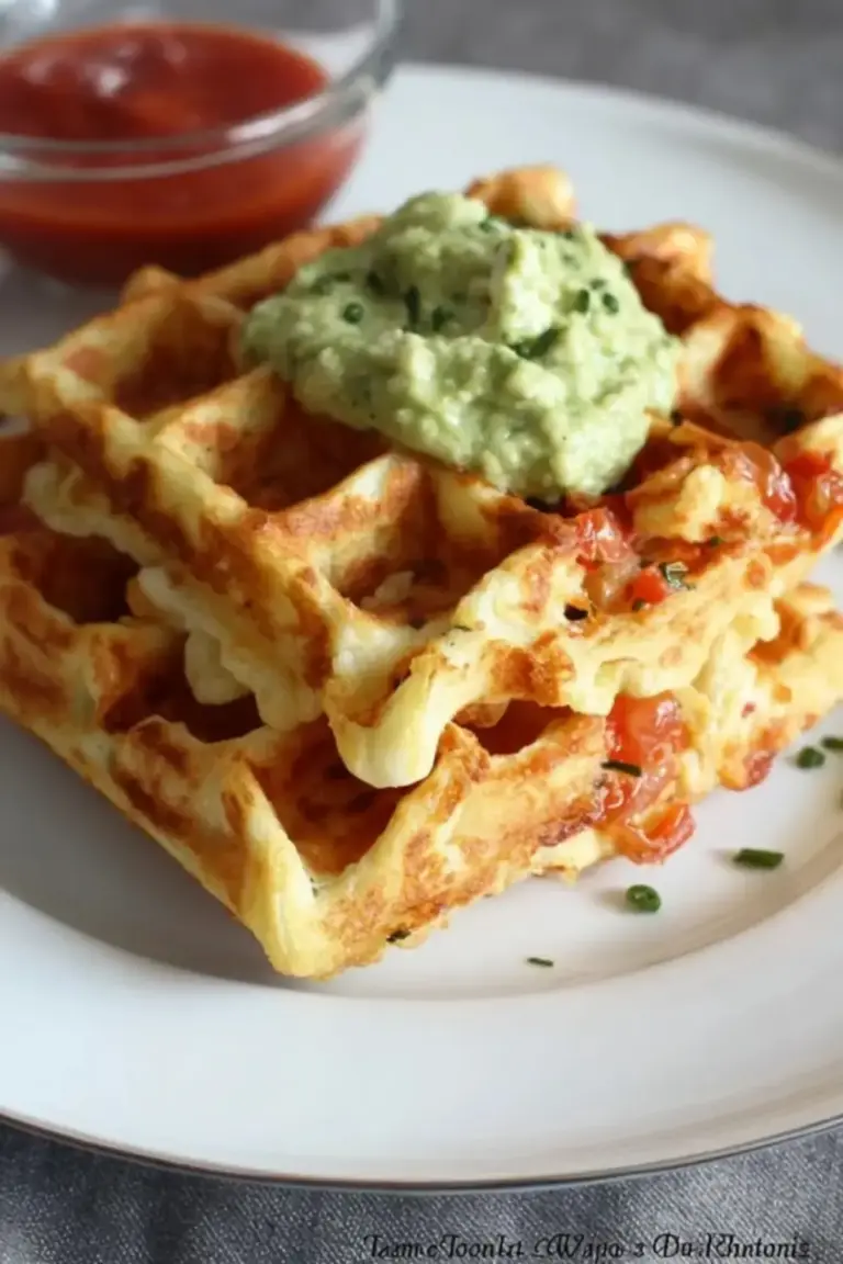 Tomaten Mozzarella Waffeln – Schnell & Lecker für den Morgen – Noras Kreationen