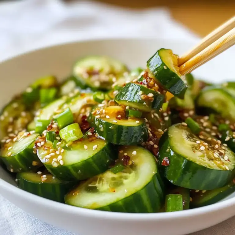 Viral Asiatischer Gurkensalat: Ein erfrischendes Genuss-Erlebnis