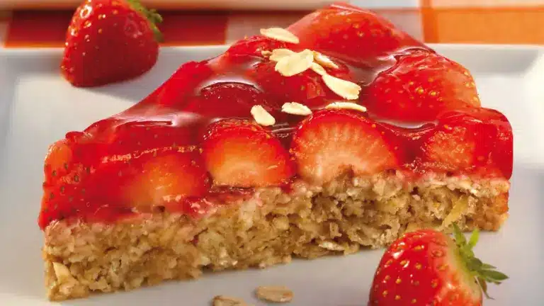 WW Erdbeerkuchen Haferflocken