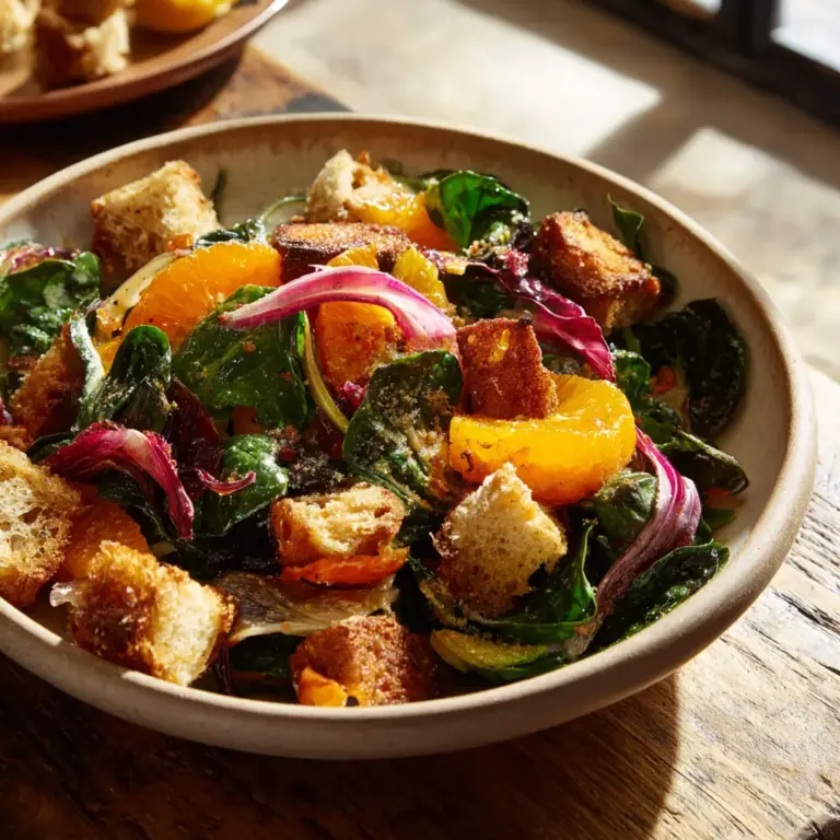 Panzanella Winter Italian Salad Recipe: Authentic Italian Flavors