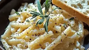 Zitronen-Feta-Pasta cremig in 30 Minuten zubereiten