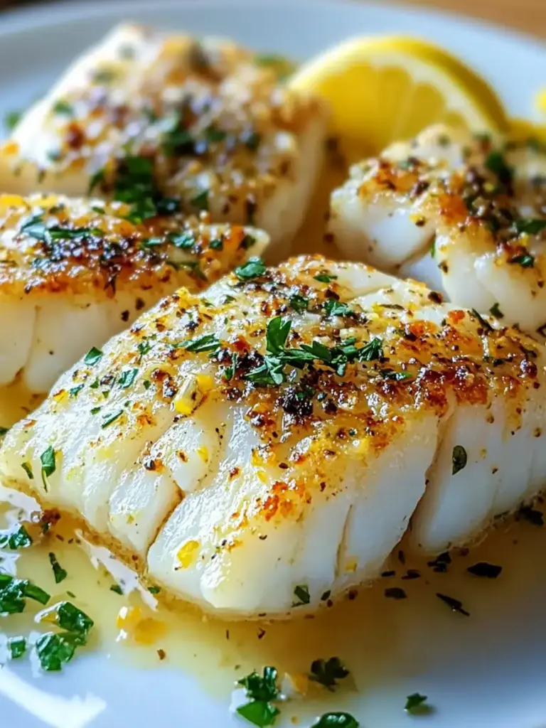 Irresistible Lemon Garlic Butter Cod – A Delicious Quick Dinner