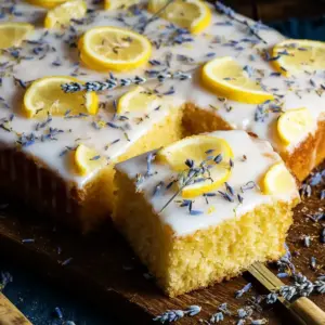 Klassischer Zitronenkuchen vom Blech