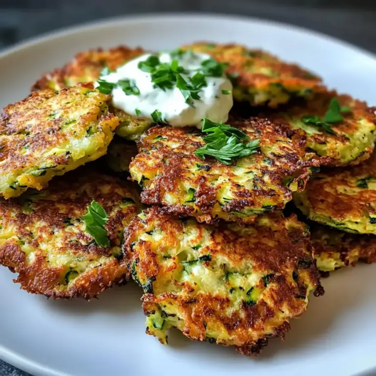 Crispy Zucchini-Puffer – Die perfekte Low Carb & Protein Snack